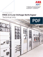 MNS 3.0 Low Voltage Switchgear: Technical Info