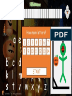 Halloween Hang Man Game Boardgames Crosswords Flashcards Fun Activities Ga - 138905