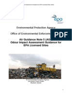 EPA (2019) Odour Impact Assessment Guidance For EPA Licensed Sites (AG5)