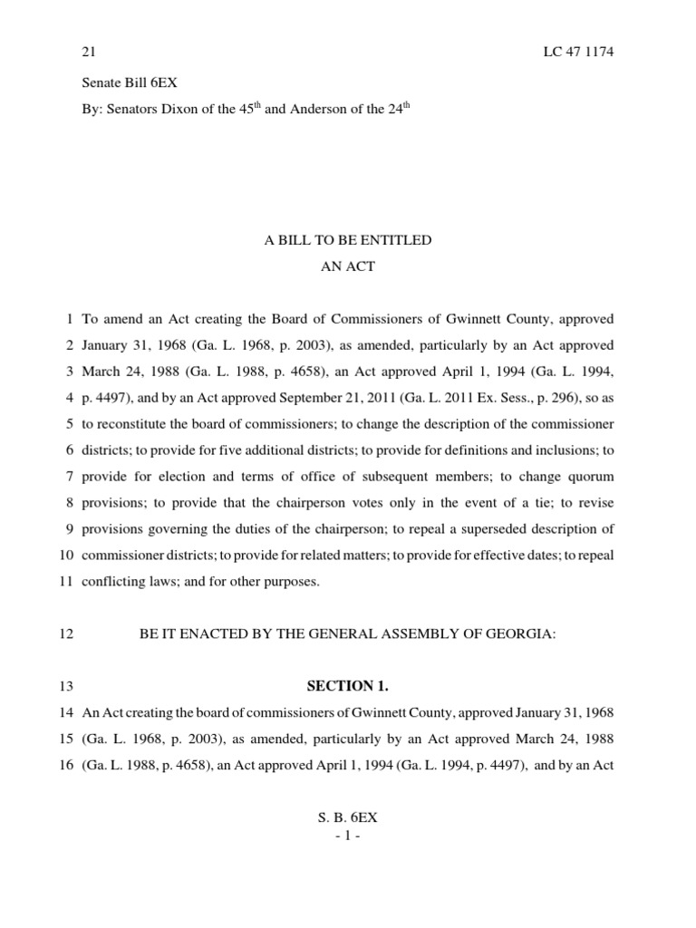 Section 1.: TH TH | PDF | Legal Documents | Public Law