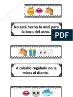 20 Refranes Con Emojis Para Trabajar en Clase