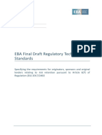 Draft RTS on risk retention (EBA-RTS-2018-01)