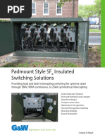 Schneider WS-G 33kV Gas Insulated Switchgear | PDF | Transformer ...