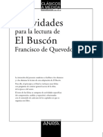 Control de Lectura El Buscon