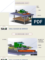 Skill Gauges & Service: Koza Multigauging Concept Pnu. Cyl. With Punch Mark Belt Drive Pilly