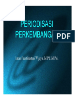 Periodisasi Perkembangan