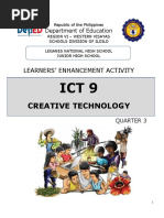 ICT - Grade 9 - Quarter 3 LAS