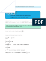 Solving Problems by Indefinite Integration