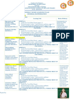 Weekly Home Learning Plan Gen Math