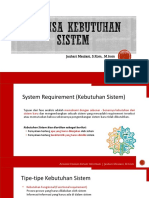 Materi 5 ADSI Analisis Kebutuhan Sistem