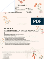 Kelompok 5 Modul 8 Strategi Pembelajaran