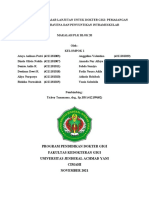 Program Pendidikan Dokter Gigi Fakultas Kedokteran Gigi Universitas Jenderal Achmad Yani Cimahi November 2021