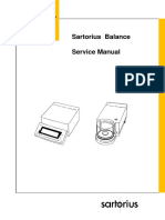 Sartorius Balance Service Manual