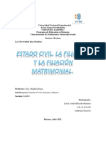 Leidy - Briceno - Edo Civil, Filiación y Filiación Matrimonial - Modulo II