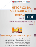 Histórico da Segurança do Trabalho