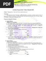 Values Restoration Program Overview 2025 | PDF | Religious Behaviour ...