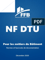 Liste NF DTU FFB Decembre 2020