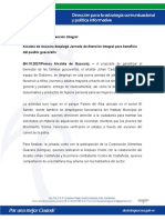 01.10.2021 Alcaldía de Guacara Continua Con Despliegue de Jornada Integral.