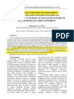 Language Attitudes of Vietnamese Undergraduates Towards English: An Investigation at School of Advanced Studies of Ho Chi Minh City Open University