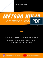 Ebook Método Ninja de Resolver Questões - Bruno Ferreira