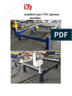 Table Dismantled Type CNC Plasma