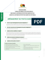 DGEAE - Guide Des Usagers - Aménagement de Poste Budgétaire SGEAE