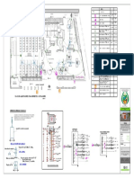 Detalle de Instalacion de Pararrayo: Plano de Alimentadores, Tomacorrientes Y Ventiladores