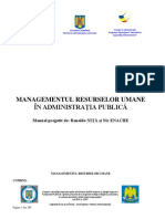 4. Materiale de Formare Managementul Resurselor Umane