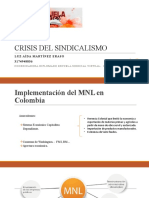 Crisis Del Sindicalismo Buenaventura