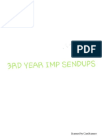 3rd Year Imp Sendups 2018 (Compiled by SMC) - 1