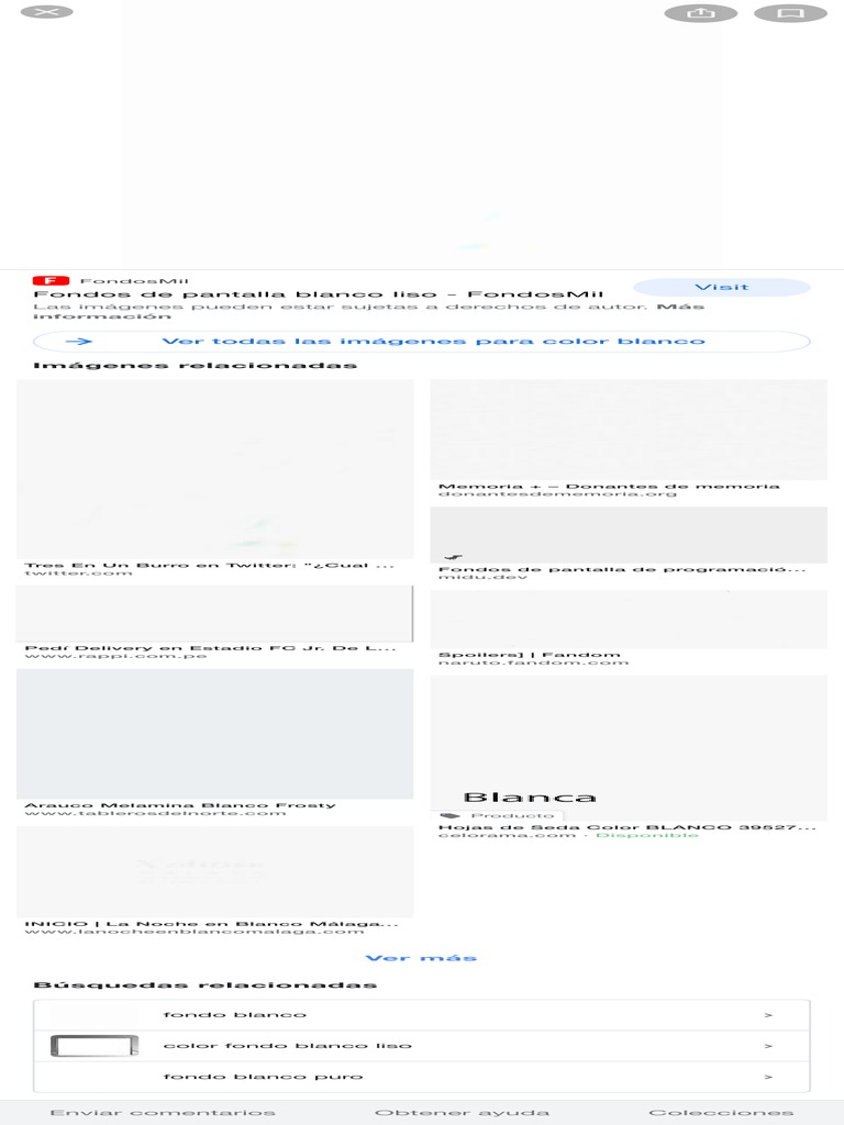 Color Boanco Buscar Con Google Pdf Color Blanco