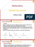 Geometria Plana: Ângulos, Triângulos e Quadriláteros