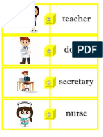 Professions Puzzlepdf