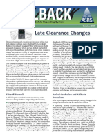 Late Clearance Changes: Issue 489 October 2020