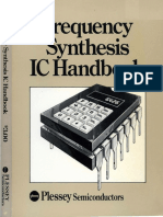 1980 Plessey Frequency Synthesis IC Handbook