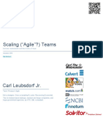 Scaling (Agile) Teams