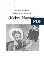 Kebra Nagast - Génesis. Reina de Saba (Rastafari Etiopía) (jls)