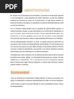 MERITOCRACIA DUBET-PARSONS