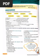 fisa pentru vacanta, cls.6