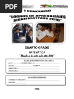 Concurso Matemática 4to