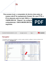 Configurar IP NE Huawei com Navigator