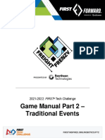 Game Manual Part 2 - Traditional Events: 2021-2022 FIRST Tech Challenge