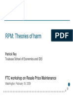 Tolouse School of Economics - RPM Theories of Harm