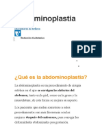 Abdominoplastia