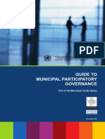 Municipal Participatory Governance