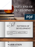 Patterns of Development GRP 1