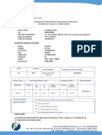 Certificado de Medición de Resistencia Eléctrica Sistema de Puesta A Tierra - Cantuta