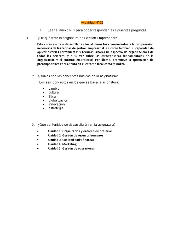 Actividad 2 | PDF | Crecimiento personal y profesional | Negocios
