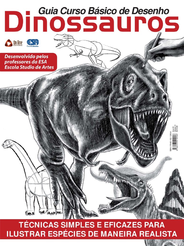 É Fácil Desenhar! Dinossauros