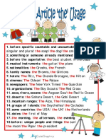 Articles - All-In-One Worksheets 2